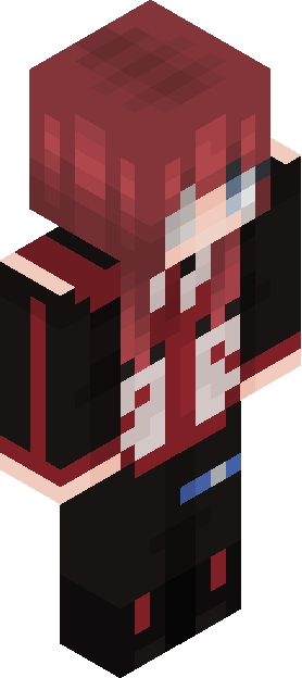 Minecraft skin tagged red rank #29
