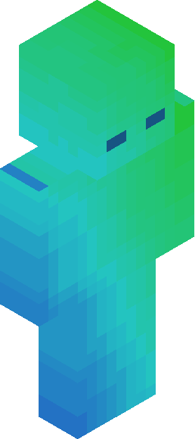 Minecraft skin tagged cyan rank #22