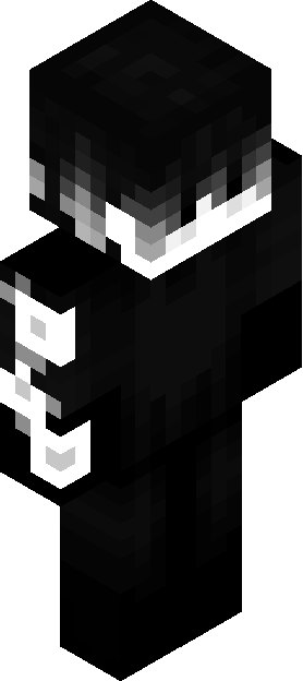 Minecraft skin tagged blackandwhite rank #13