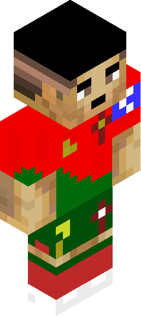 Minecraft skin tagged festive rank #35
