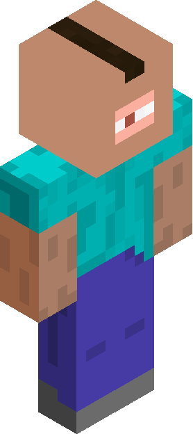 Minecraft skin tagged teal rank #47