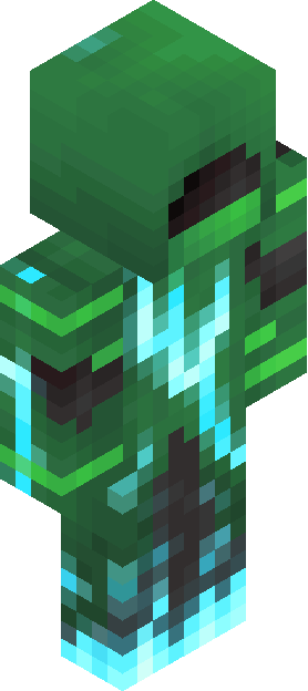 Minecraft skin tagged cyan rank #48
