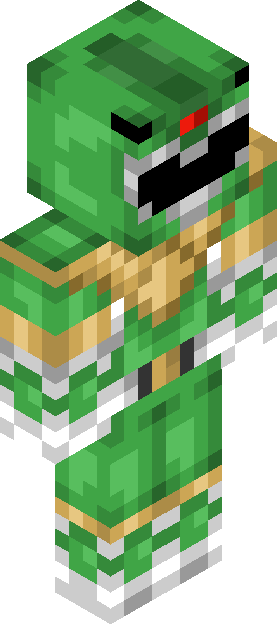 Minecraft skin tagged green rank #47