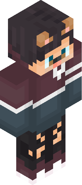 Minecraft skin tagged hoodie rank #36