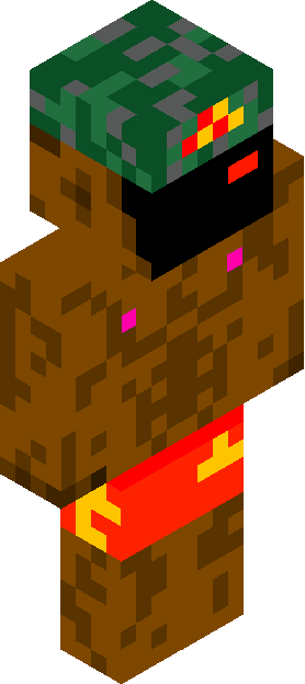 Minecraft skin tagged wooden rank #36