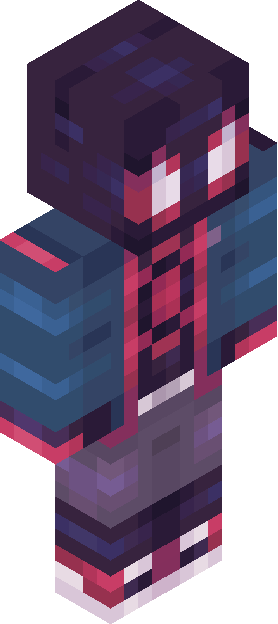 Minecraft skin tagged spiderman rank #33