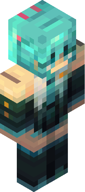 Minecraft skin tagged hairstreak rank #1