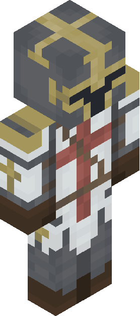 Minecraft skin tagged gold rank #45