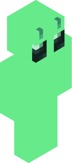 Minecraft skin tagged green rank #14