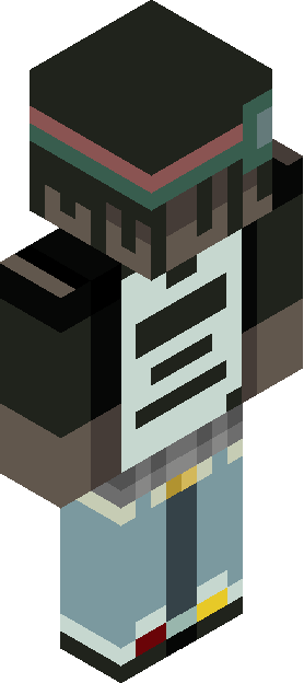 Minecraft skin tagged hat rank #47
