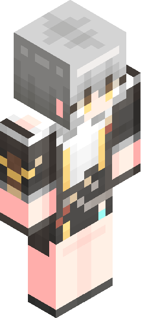 Minecraft skin tagged pink rank #42