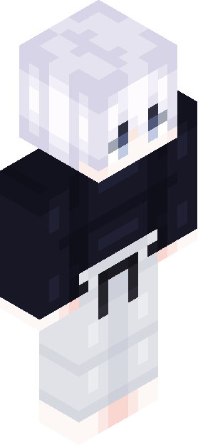 Minecraft skin tagged whitehair rank #43