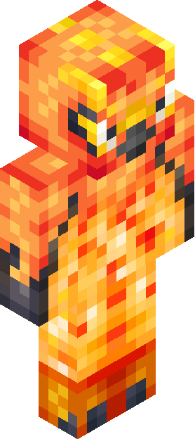 Minecraft skin tagged burning rank #11