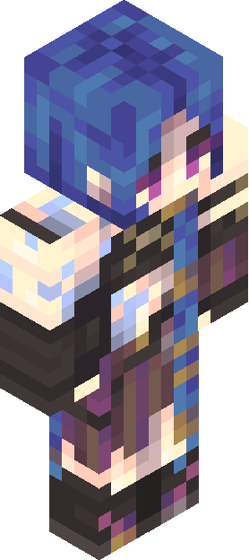 Minecraft skin tagged mage rank #32