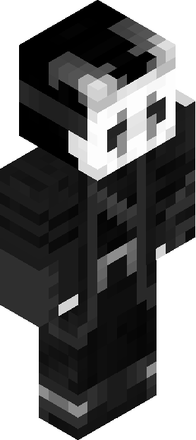 Minecraft skin tagged skull rank #48