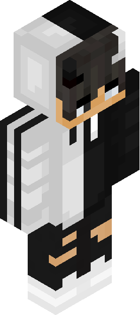 Minecraft skin tagged split rank #40