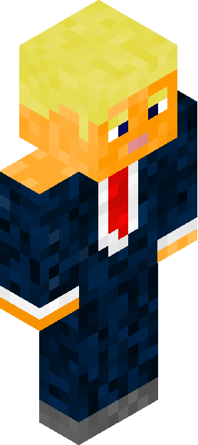 Minecraft skin tagged president rank #20