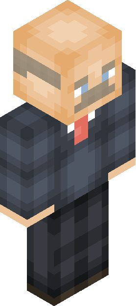 Minecraft skin tagged businessman rank #34