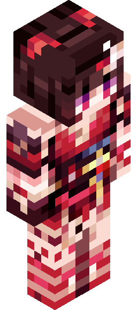 HatsuneMikuMMD skin render