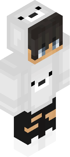 Minecraft skin tagged panda rank #25