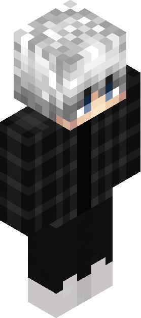 Minecraft skin tagged silverhair rank #9