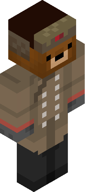 Minecraft skin tagged pilot rank #13