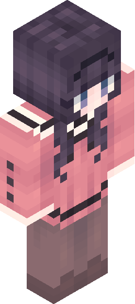 Minecraft skin tagged purple rank #47