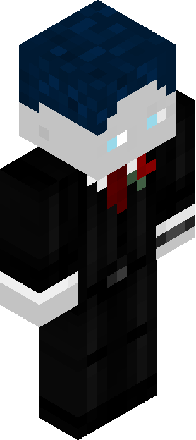 Minecraft skin tagged bluehair rank #31