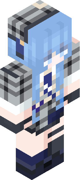Minecraft skin tagged thighhighs rank #42