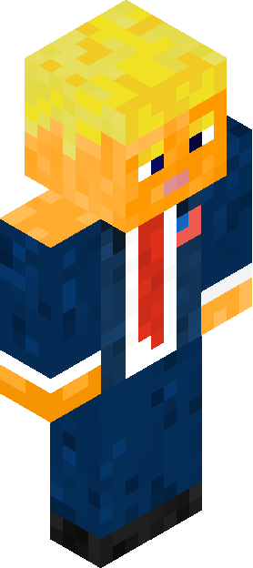 Minecraft skin tagged president rank #9