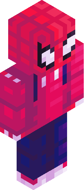 Minecraft skin tagged spiderman rank #31