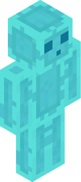 Minecraft skin tagged aqua rank #11