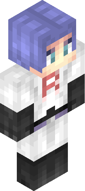 Minecraft skin tagged purplehair rank #7
