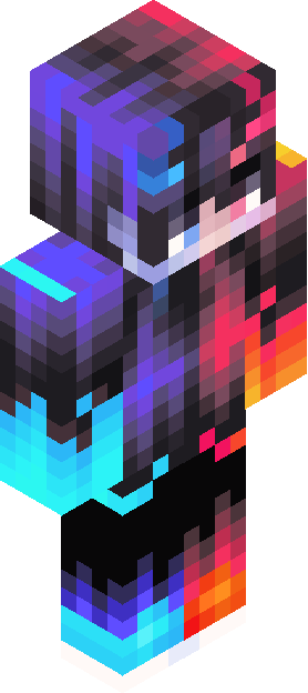 Minecraft skin tagged synthwave rank #3