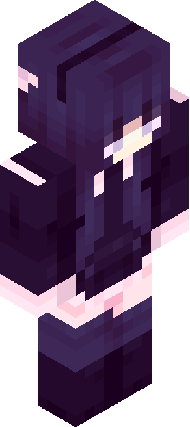 Minecraft skin tagged purple rank #21