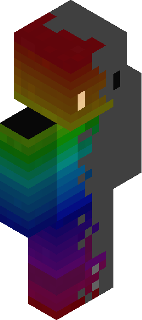 Minecraft skin tagged gray rank #24
