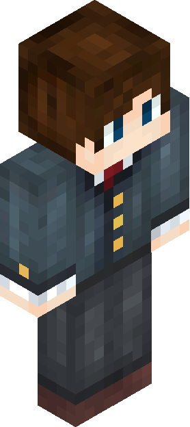 Minecraft skin tagged student rank #43