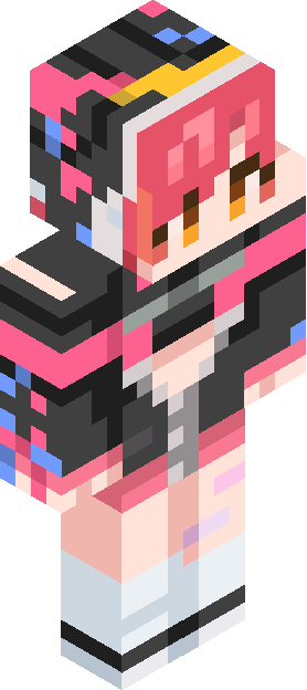 Minecraft skin tagged egirl rank #4