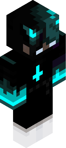 Minecraft skin tagged teal rank #36