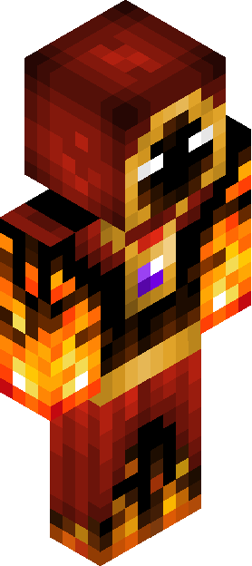 Minecraft skin tagged fire rank #45