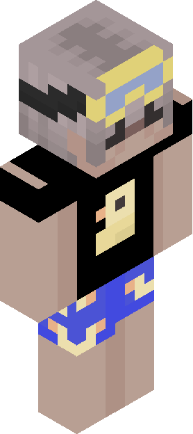 Minecraft skin tagged grayhair rank #37