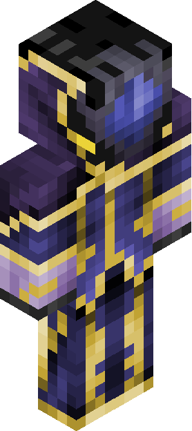 Minecraft skin tagged gold rank #43