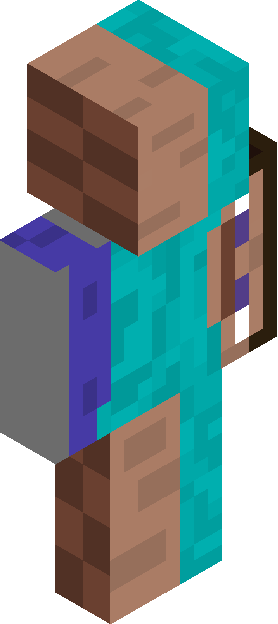 Minecraft skin tagged purple rank #4
