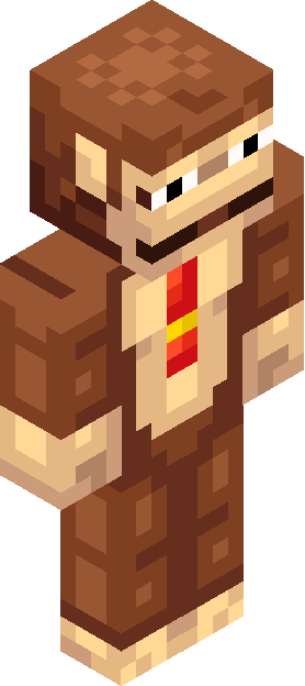 Minecraft skin tagged monkey rank #37