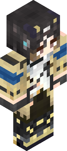 Minecraft skin tagged goldtrim rank #29