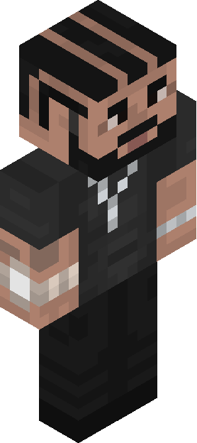 Minecraft skin tagged mustache rank #20