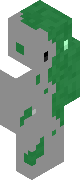 Minecraft skin tagged green rank #46
