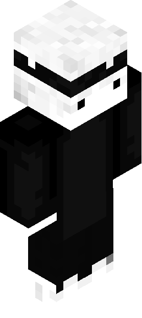 Minecraft skin tagged blackandwhite rank #25