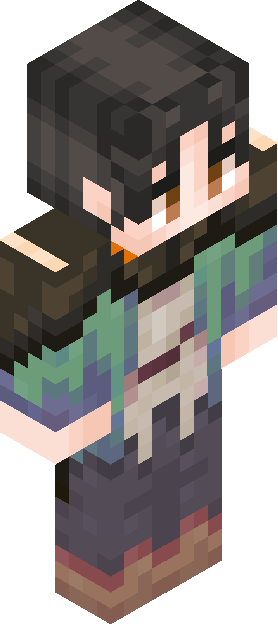 hashiriya_fire skin render