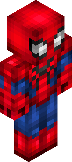 Minecraft skin tagged spiderman rank #43